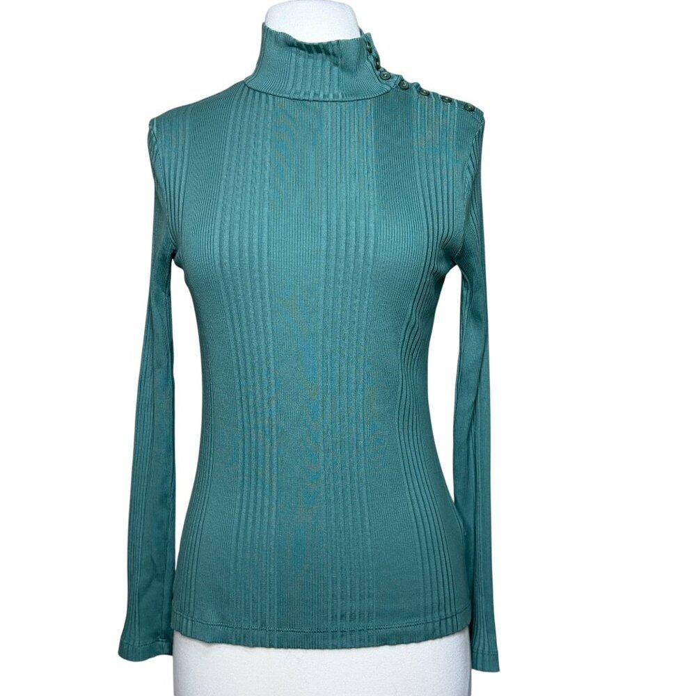 Joie Lanigan Ribbed Shirt Long Sleeve Size Small New With Tag